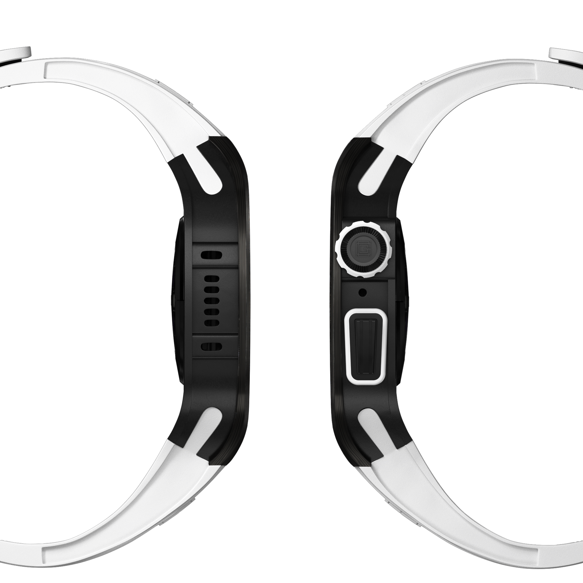 Carbon fiber – White Strap
