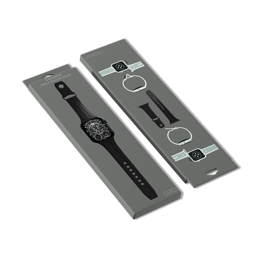 Carbon Fiber Case - Black Straps