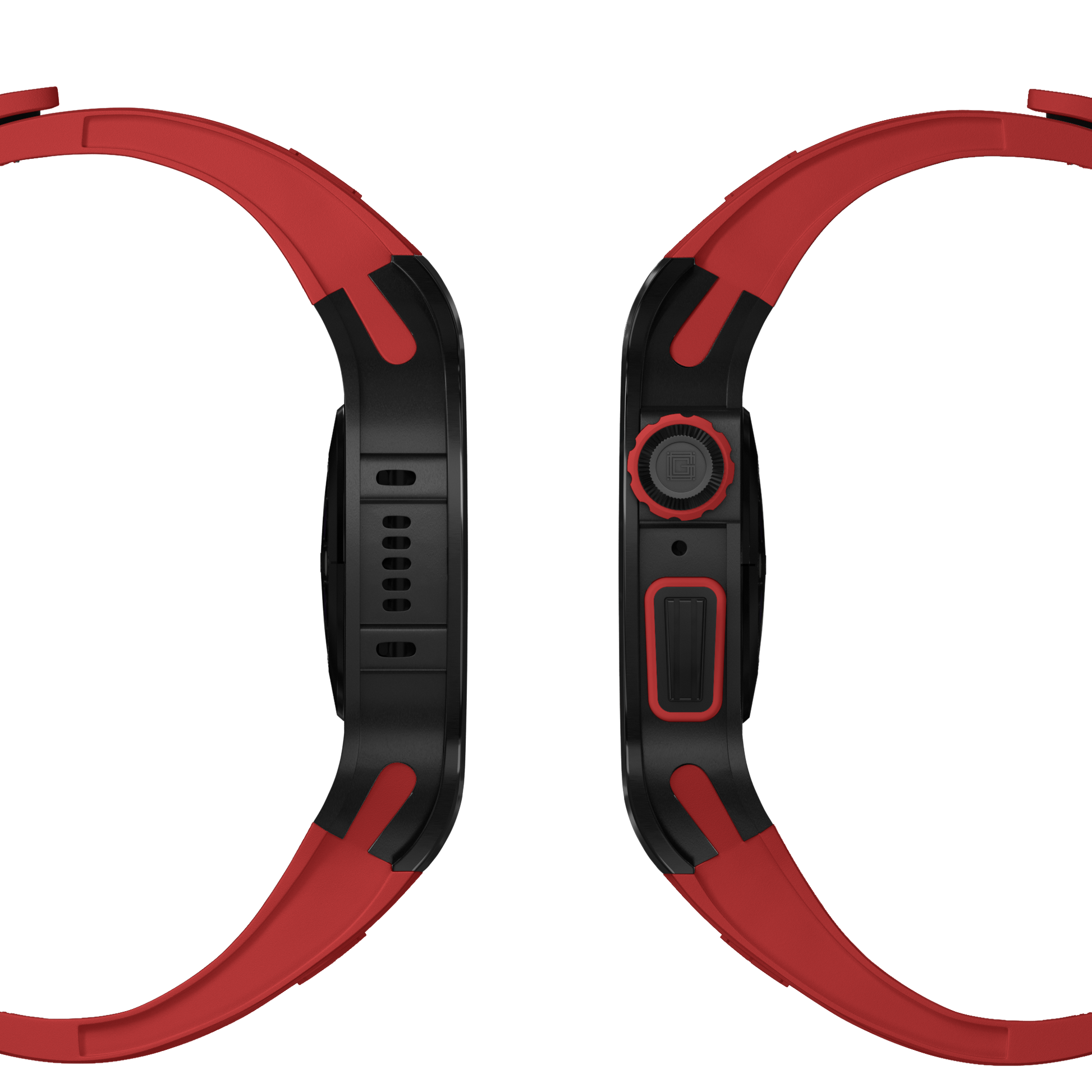 Titanium – Red Strap