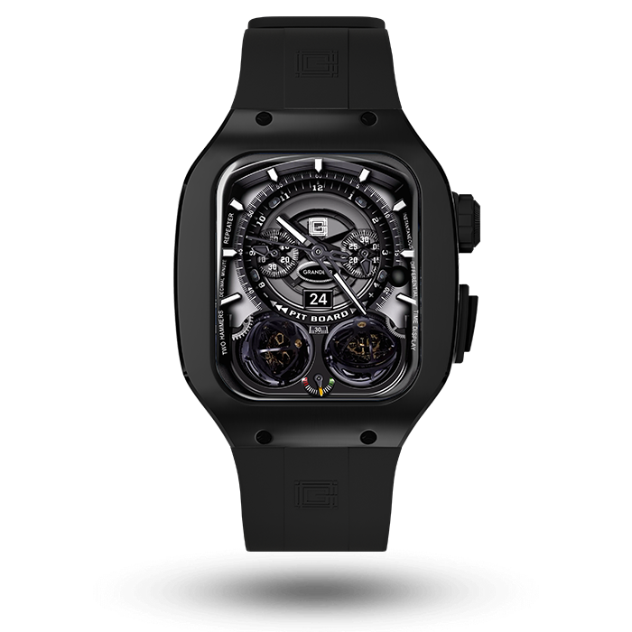 Titanium – Black Strap