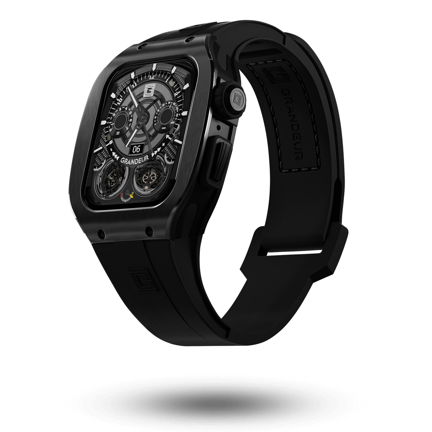 Titanium – Black Strap